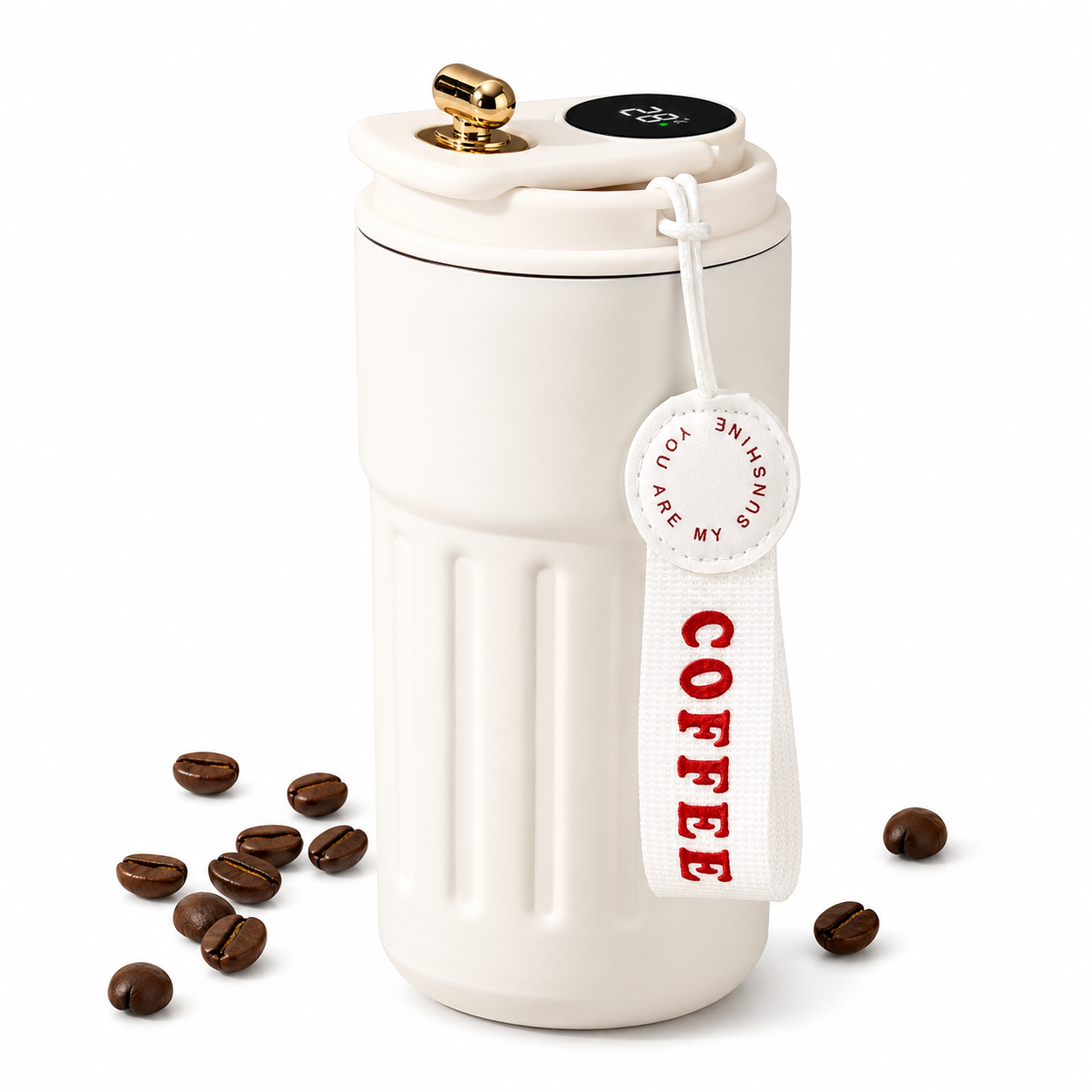Roam & Roast™ Intelligent LED Temperature Travel Mug